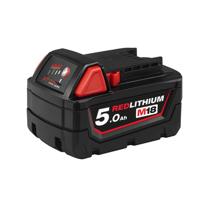 Milwaukee M18 5.0Ah RedLithium Battery – Long Runtime