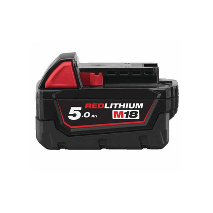 Milwaukee M18 5.0Ah RedLithium Battery – Long Runtime