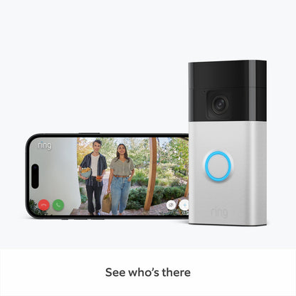 Battery Video Doorbell – Wireless HD Smart Security